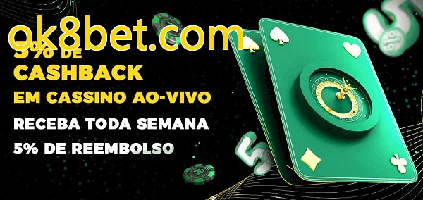 Promoções do cassino ao Vivo ok8bet.com